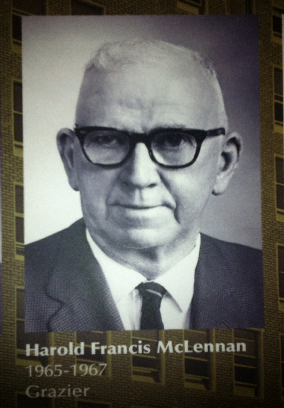Photo of photos/Harold Francis McLennan racv portrait